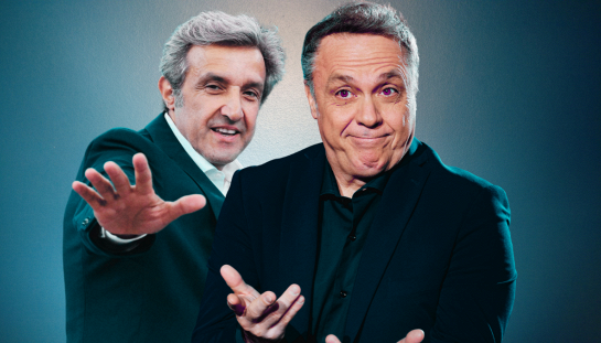 Flavio Insinna e Gabriele Cirilli a Tale e quale show