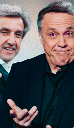 Flavio Insinna e Gabriele Cirilli a Tale e quale show