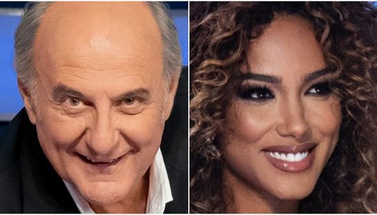 Gerry Scotti Samira Lui