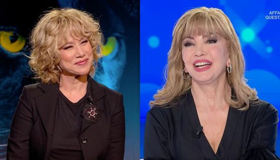 Nancy Brilli e Milly Carlucci