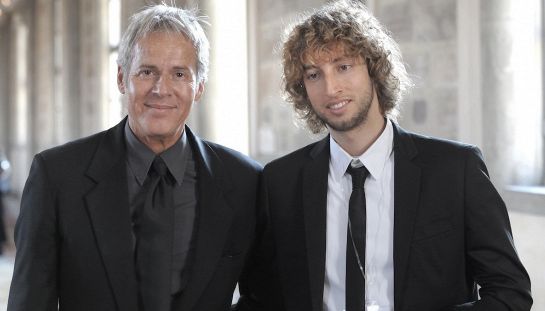 Claudio Baglioni e il figlio Giovanni