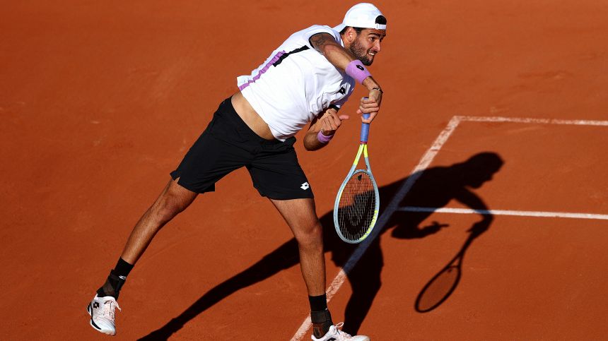 Berrettini per l'impresa con Djokovic