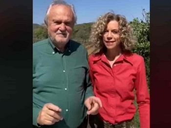 Esterino Montino e Monica Cirinnà, nella loro fattoria a ...