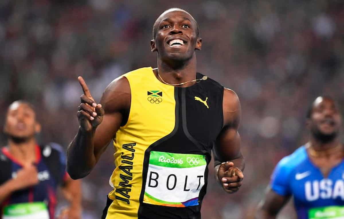 Marcell Jacobs, Usain Bolt si attacca alle scarpe ...