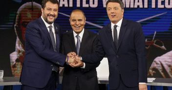 Duello Salvini-Renzi in tv: i retroscena di Bruno Vespa