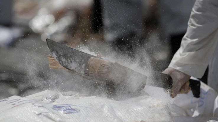 Panama incinerates 26.2 tons of drugs, the largest in recent years