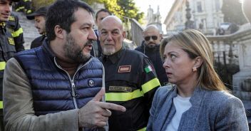 Giorgia Meloni contro Matteo Salvini: la reazione del leghista