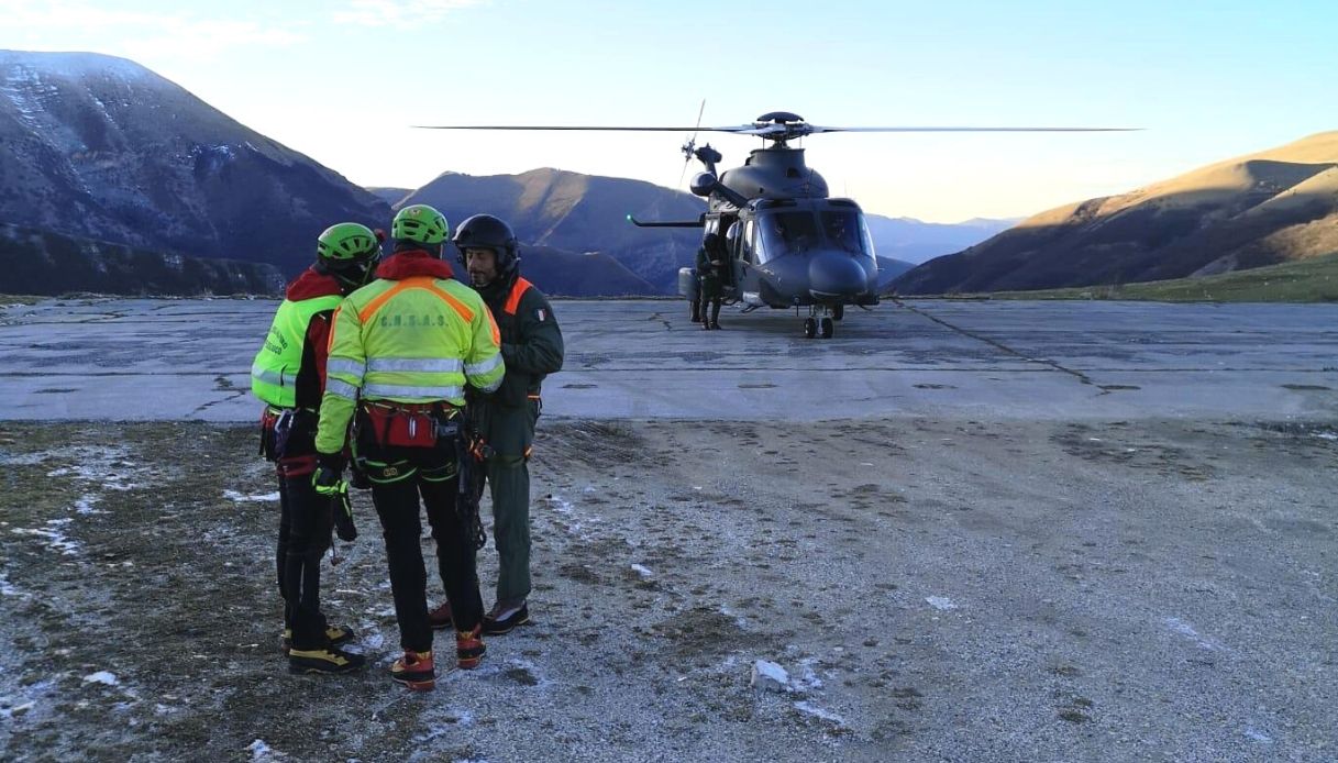 Terminillo, donna muore dopo una caduta di 100 metri sul canalone