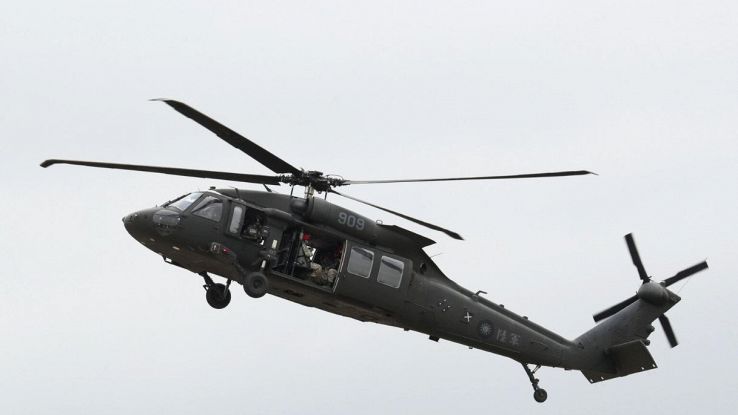 Black Hawk precipita in un incidente in elicottero