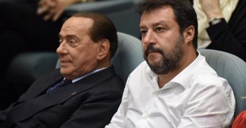 scontro-mes-berlusconi-salvini