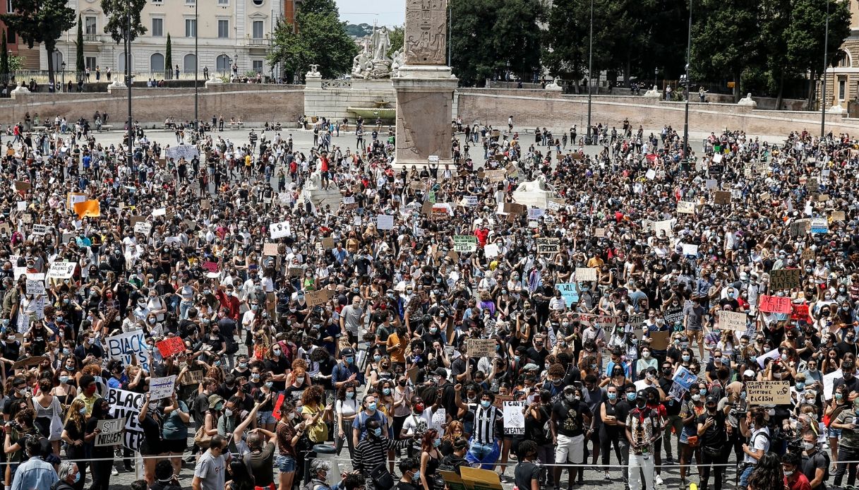 Morte George Floyd, manifestazione a Roma: chi l'ha organizzata