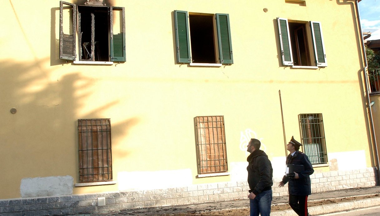 Stage di Erba, la casa dove avvenne la mattanza.