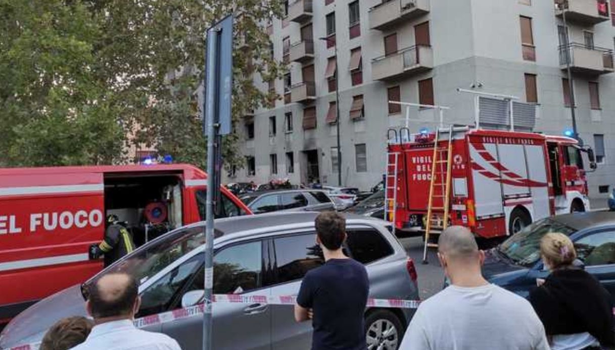 Esplosione a Milano
