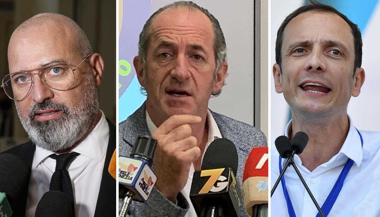 zaia bonaccini fedriga