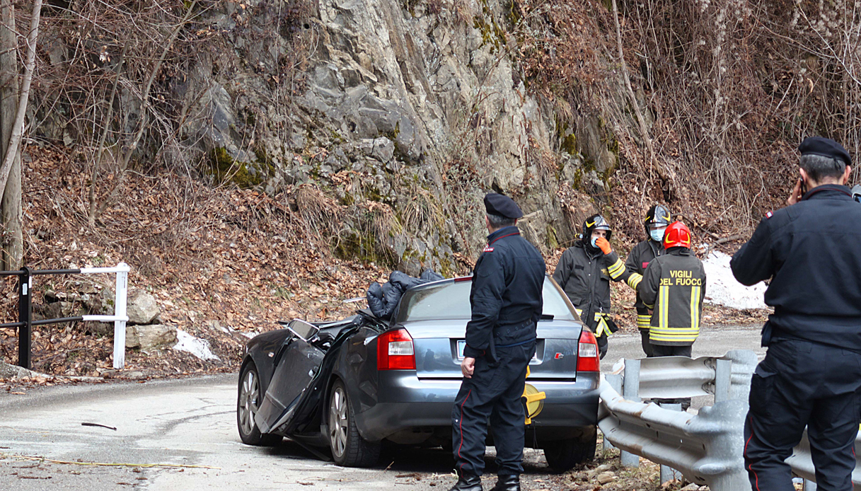 Sondrio, masso si stacca dalla montagna: la ricostruzione