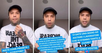Fedez ai politici: "Donate il 2x1000 a lavoratori spettacolo"