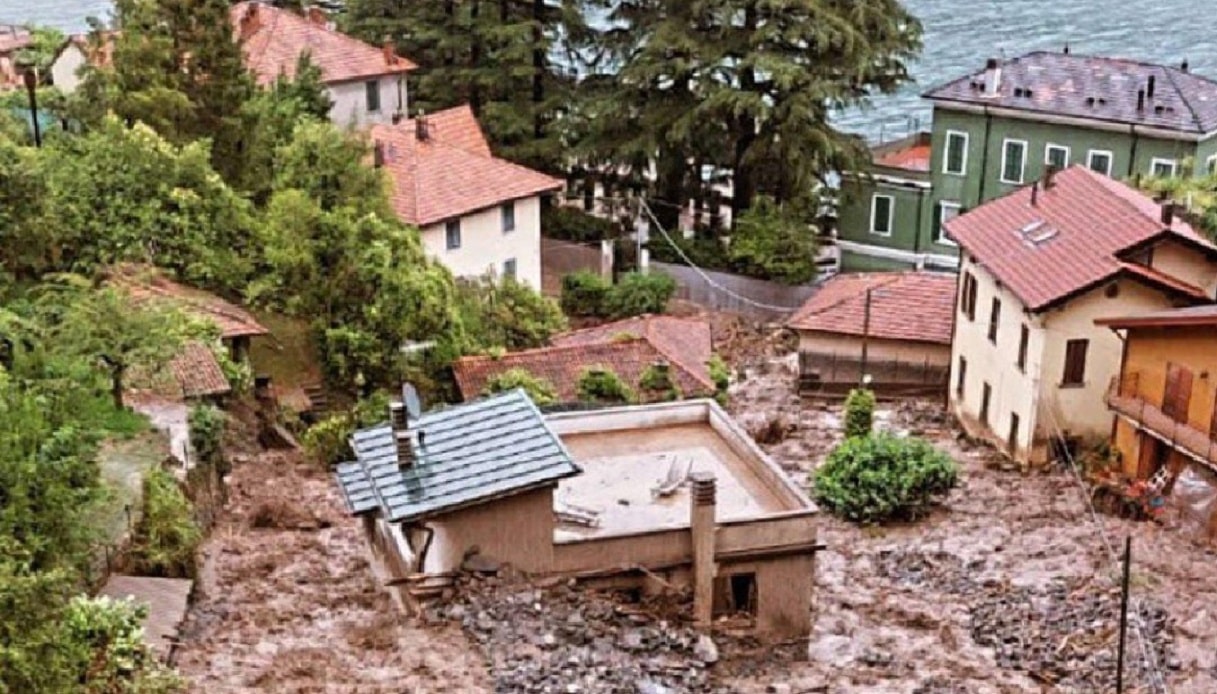 Maltempo colpisce la zona comasca.