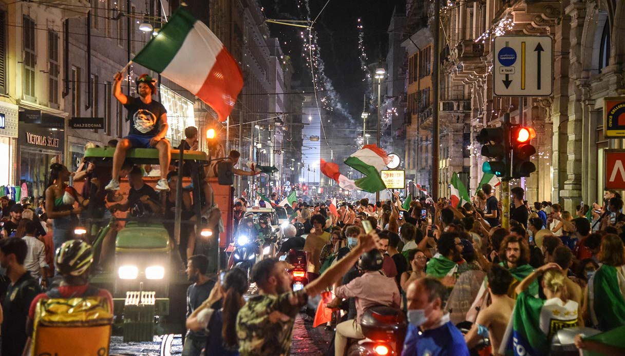 Euro 2020, vince l'Italia: le città esultano per la vittoria azzurra