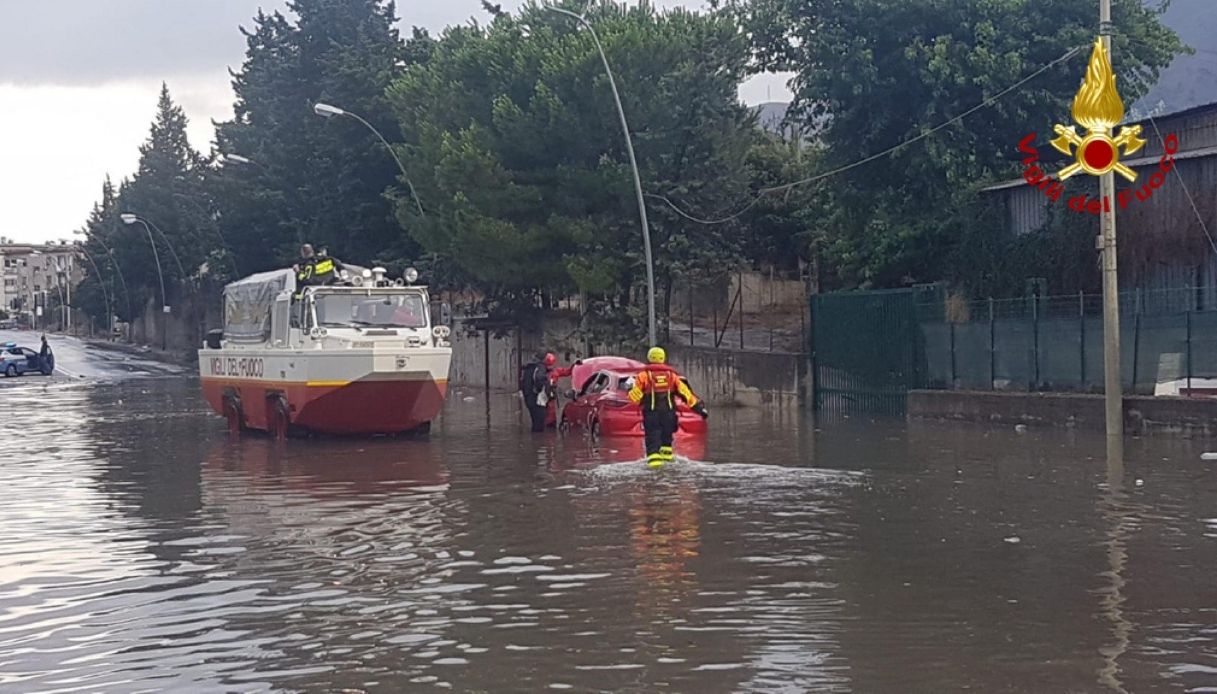 Maltempo Palermo: l'allerta della Protezione Civile