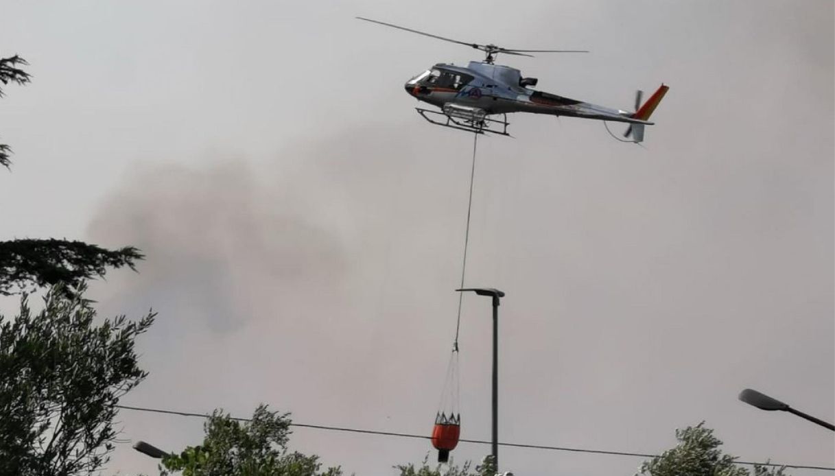 Emergenza incendi in Abruzzo