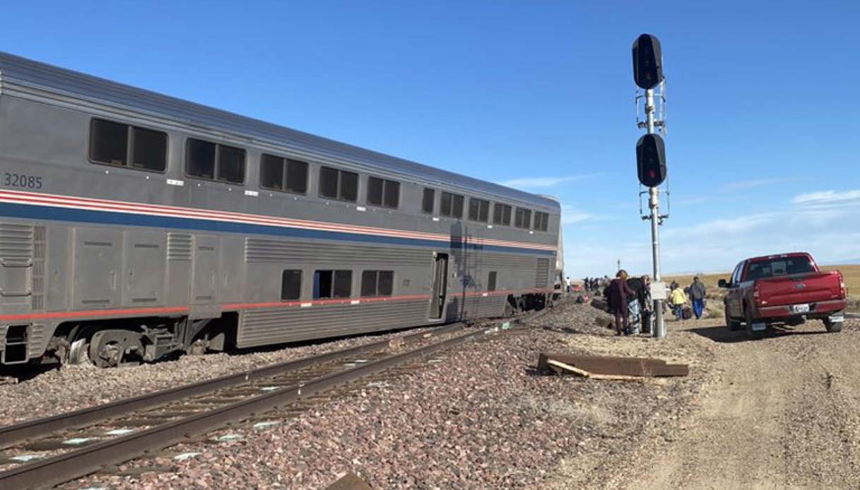 Incidente ferroviario negli Usa tra Chicago e Seattle: ci sono vittime