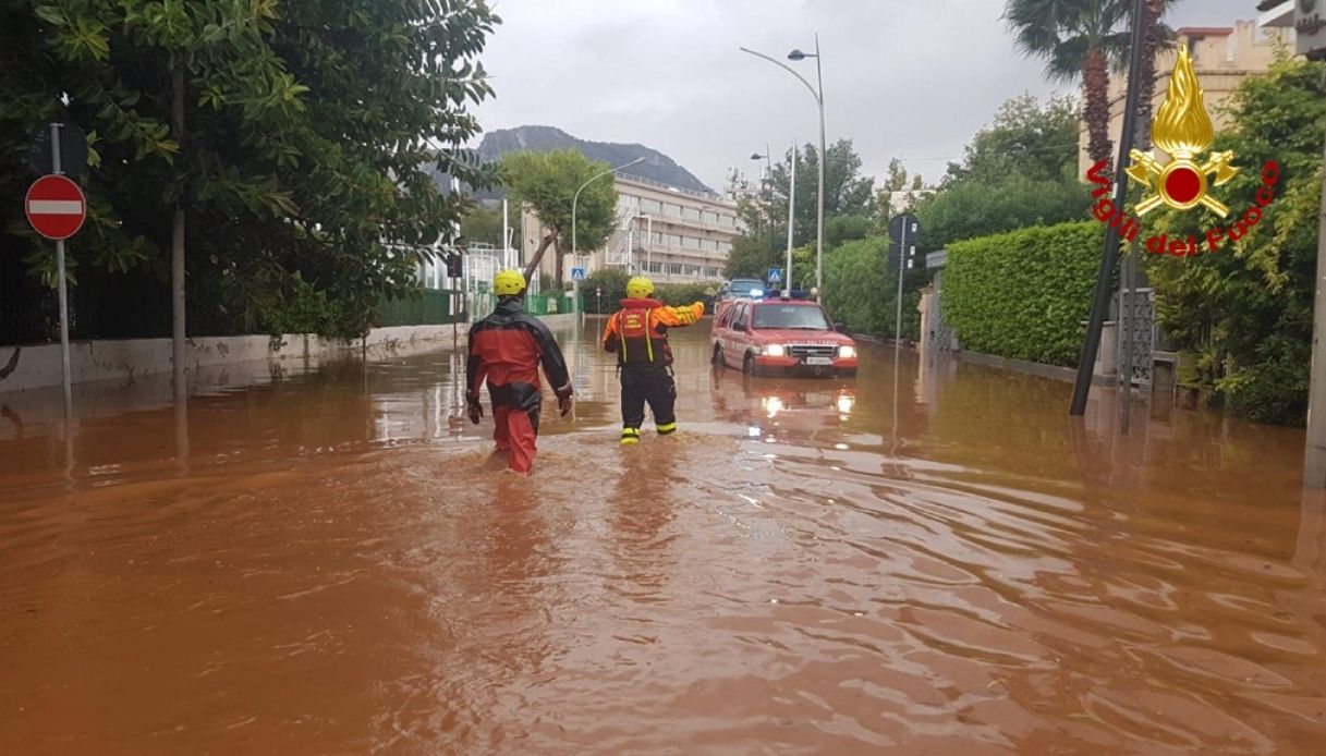 Maltempo a Palermo