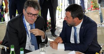 Salvini e Giorgetti