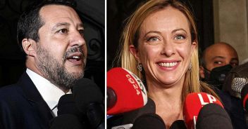 Matteo Salvini e Giorgia Meloni