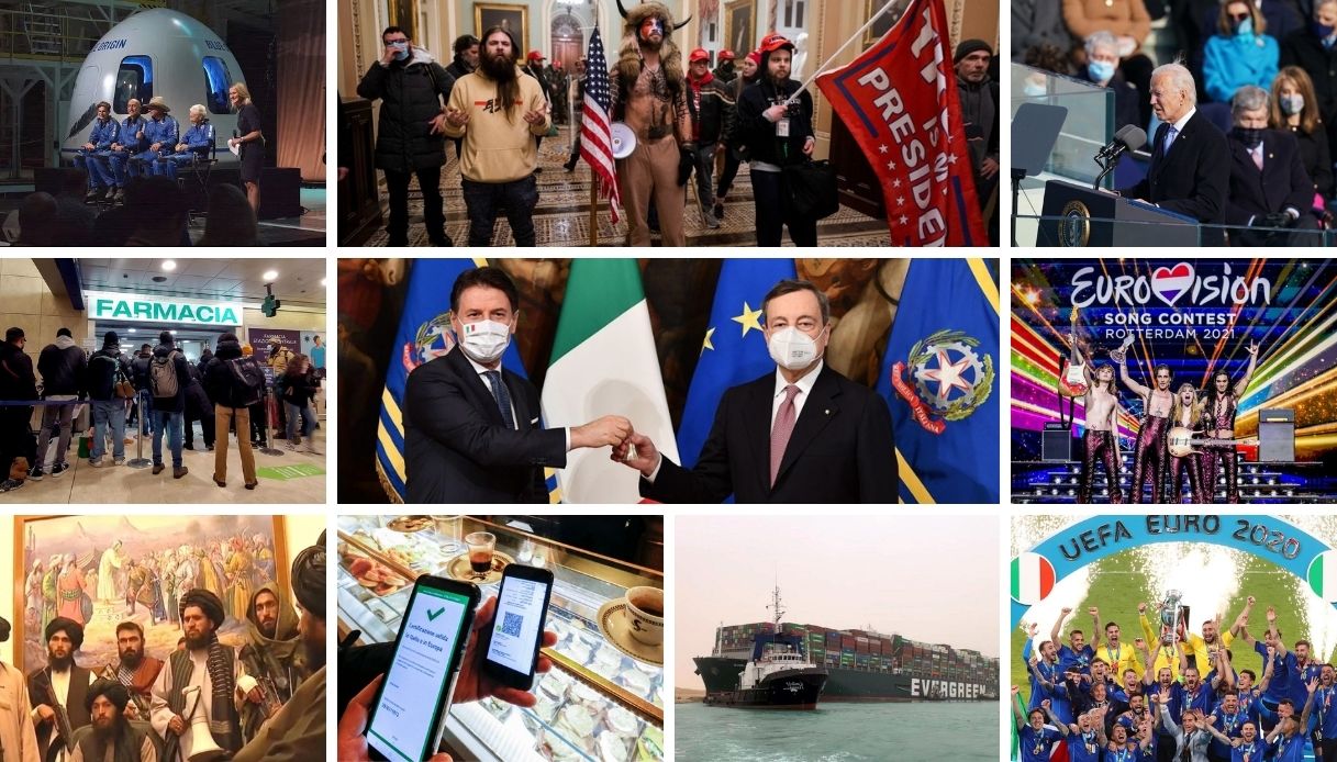 I 10 fatti più importanti del 2021: un anno di immagini