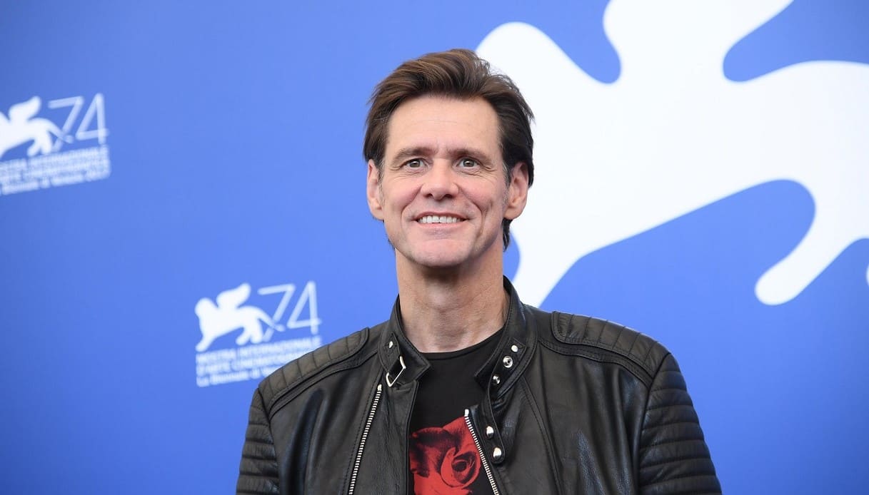 Jim Carrey al Festival di Venezia nel 2017