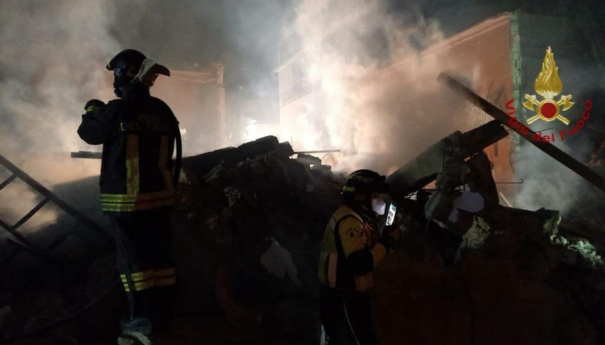 Crollo palazzina a Ravanusa: le immagini.