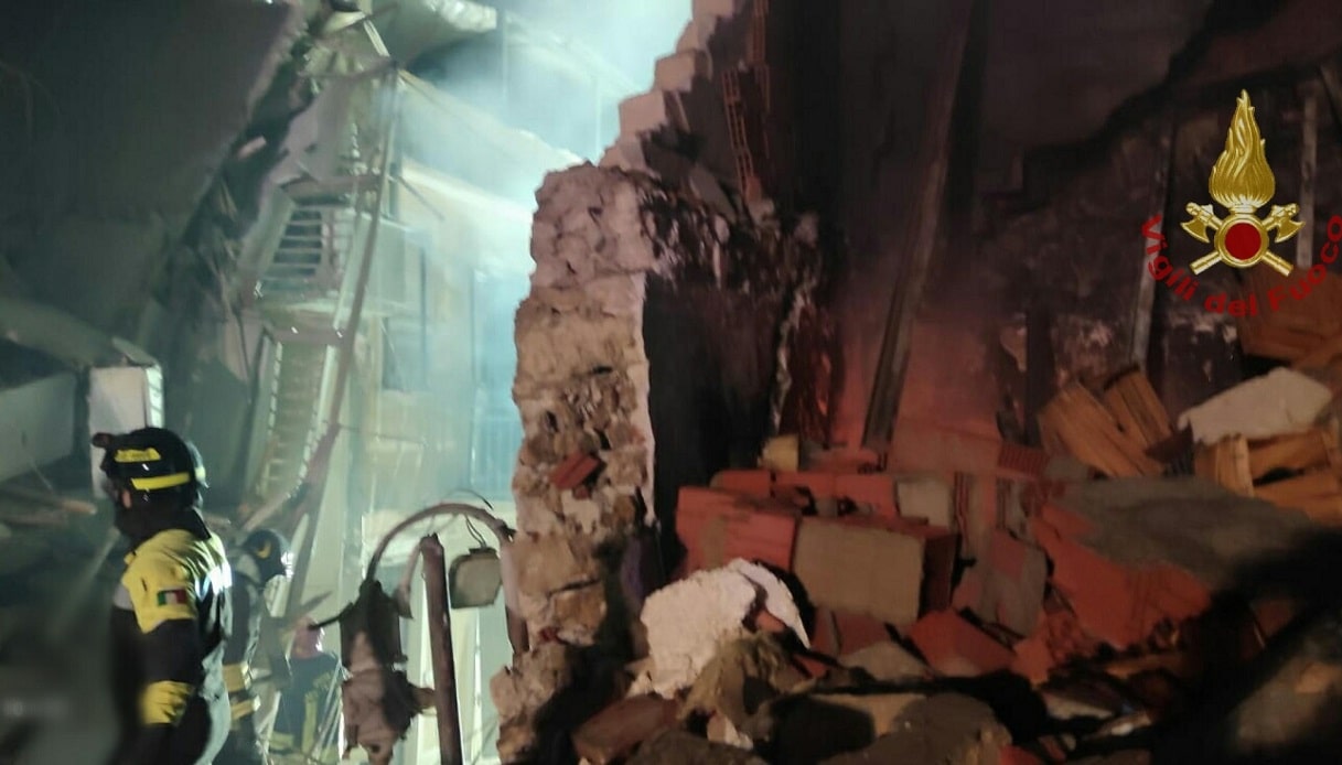 Crollo palazzina a Ravanusa: le immagini.