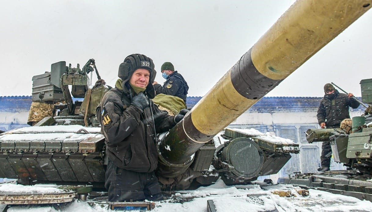 Un combattente ucraino