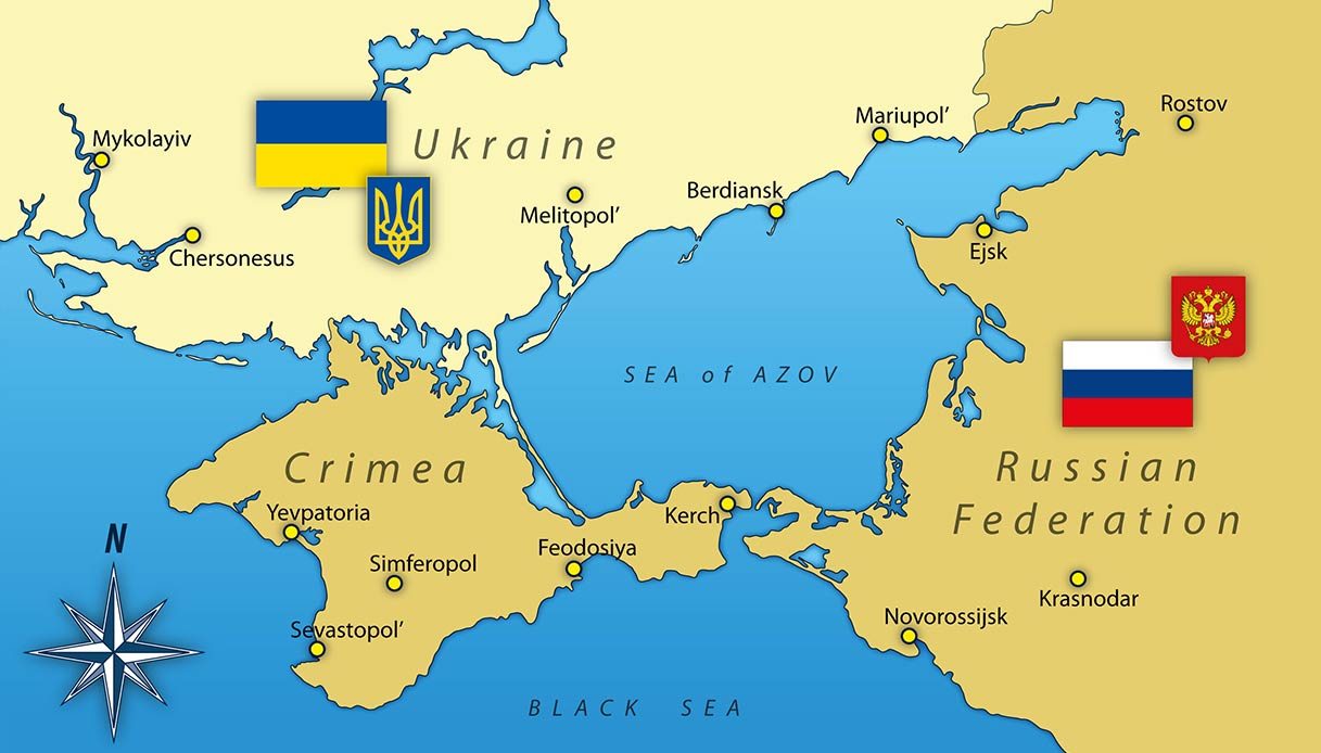 Dove si trova la Crimea, Russia o Ucraina