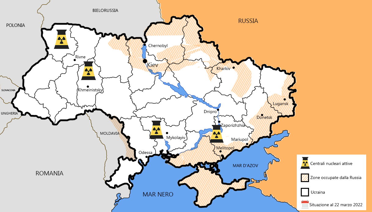 mappa ucraina 22 marzo