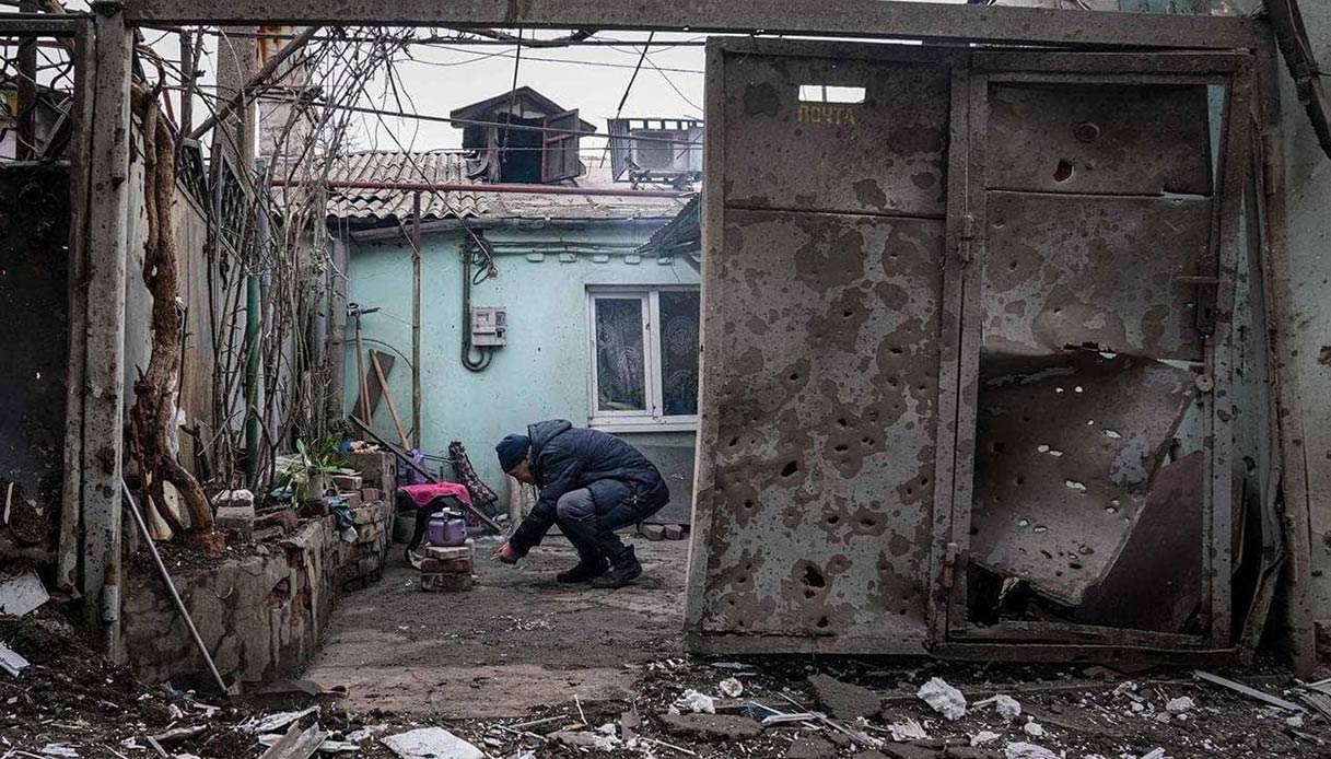 Mariupol dopo i bombardamenti