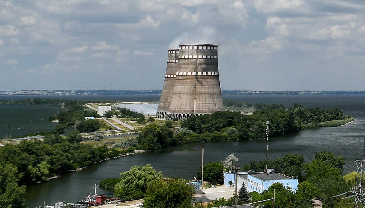 Centrale nucleare di Zaporizhia in Ucraina