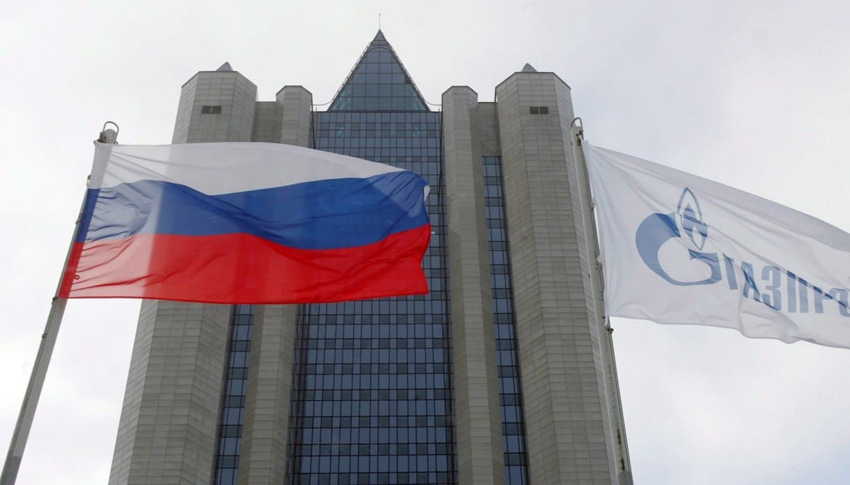  La sede a San Pietroburgo dell'azienda russa del gas naturale Gazprom.