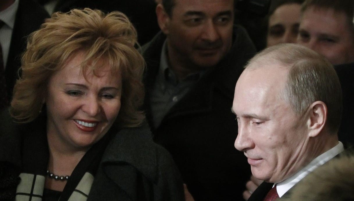 Putin con l'ex moglie Lyudmila Putina.