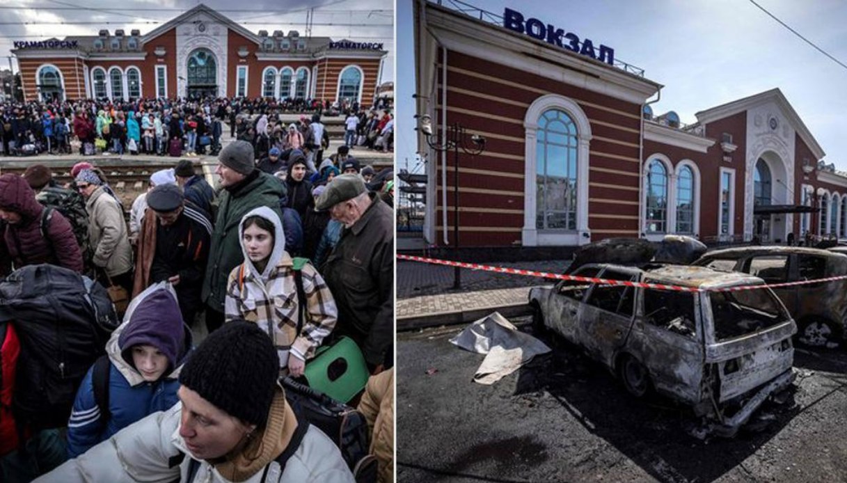 Kramatorsk, la Russia nega le accuse sull'attacco e incolpa l'Ucraina del lancio di un missile 