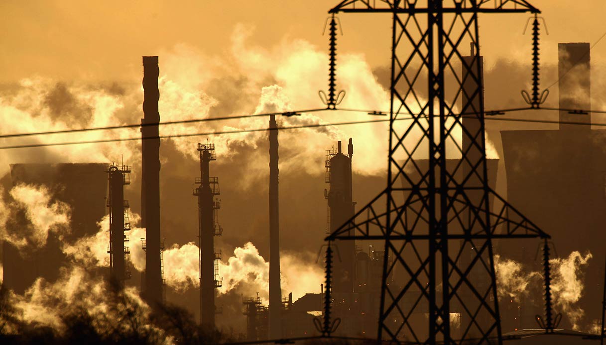 Raffineria di petrolio in Scozia e inquinamento dell'aria