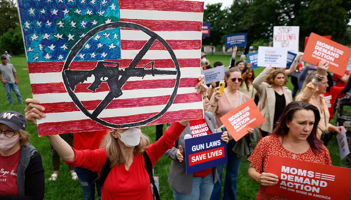 Protesta contro le armi negli Stati Uniti