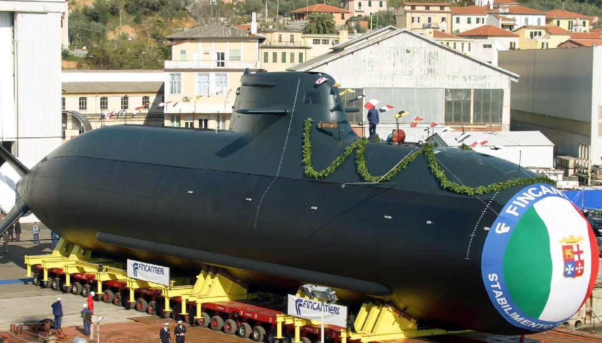 Sottomarino a Trapani.