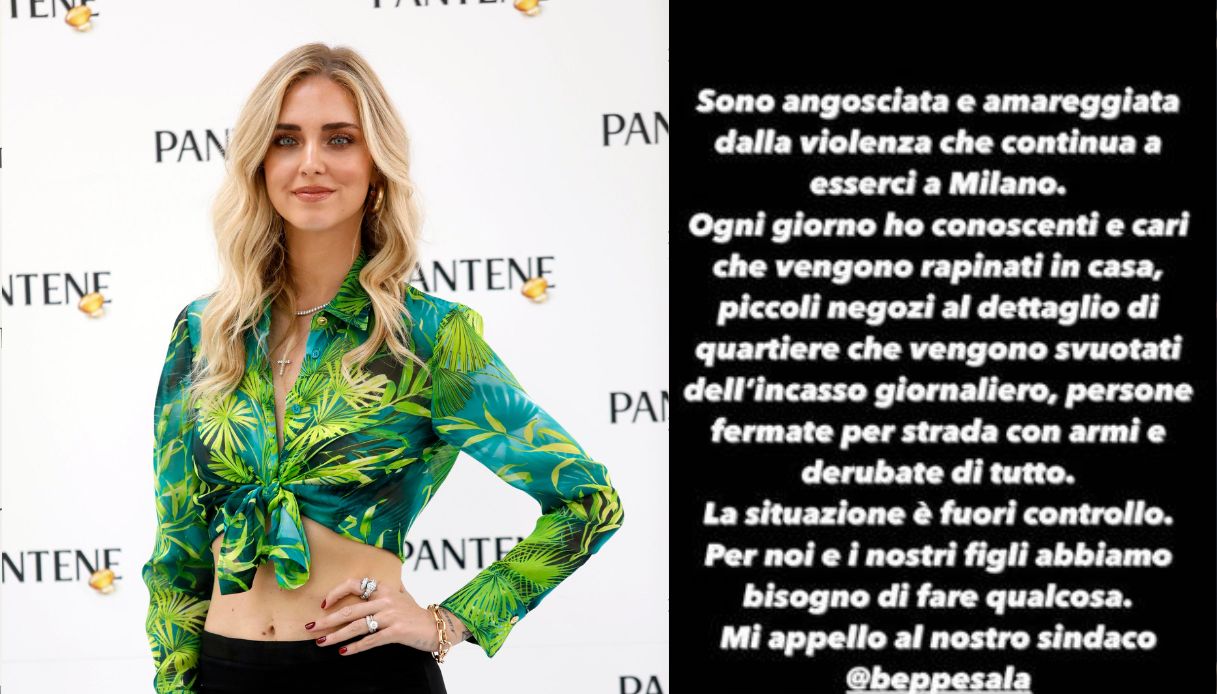 Milano violenta, Chiara Ferragni "striglia" il sindaco Beppe Sala