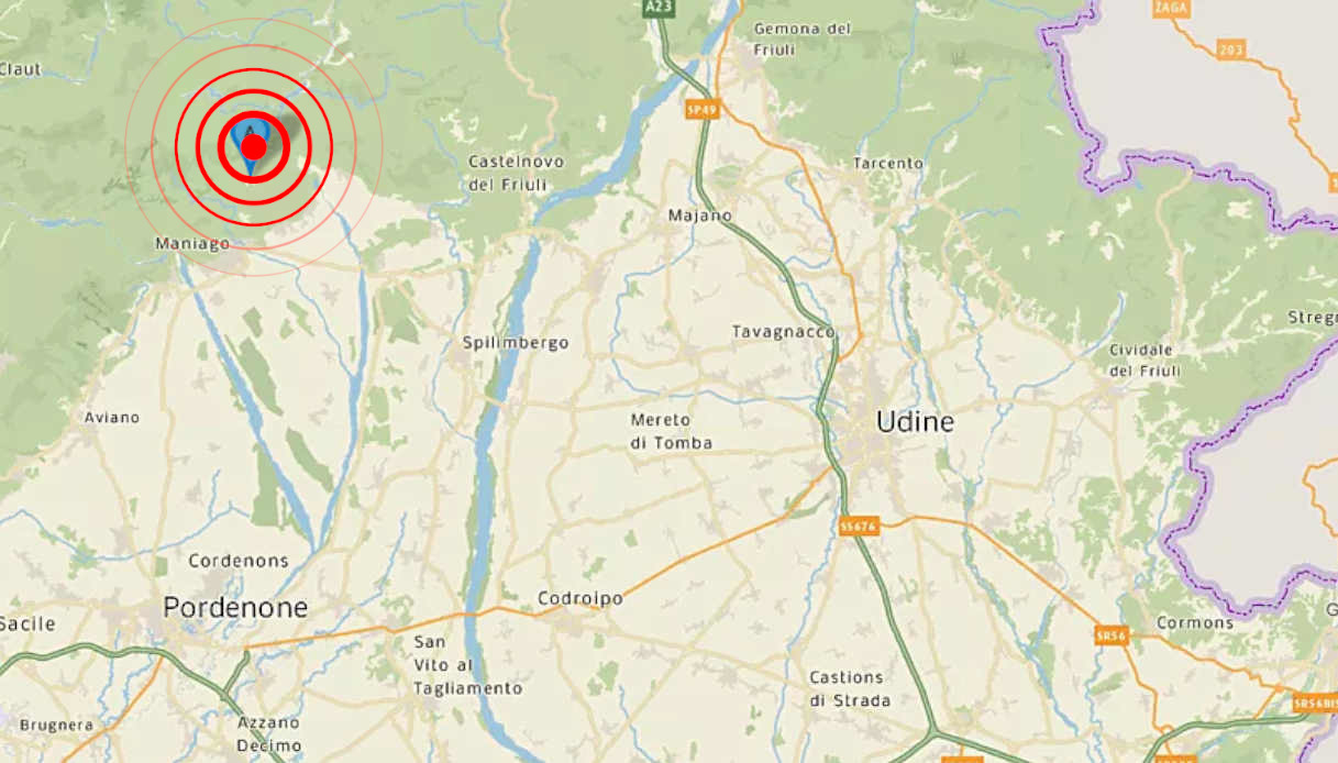 Terremoto In Friuli Venezia Giulia Con Epicentro A Frisanco Scosse Di Magnitudo 35 La Situazione 1212