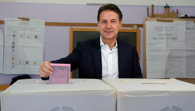 conte voto seggio roma elezioni