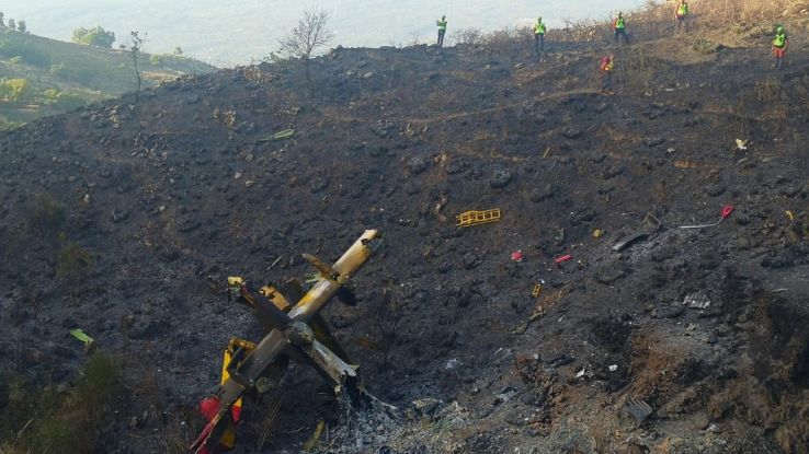 one of the two crashed as early as 1997 4 Canadair