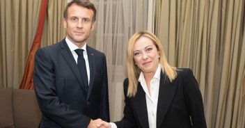 giorgia-meloni-macron