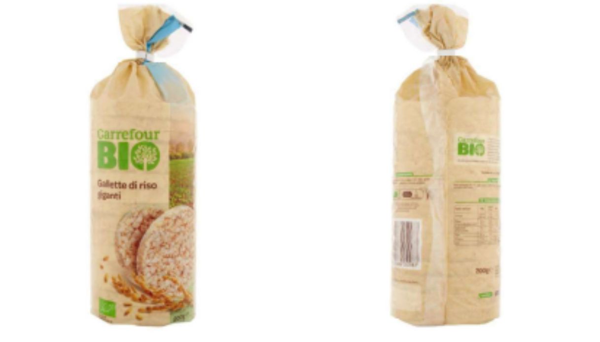 “Possibile presenza di micotossine” nelle gallette di riso: confezioni ritirate dagli scaffali