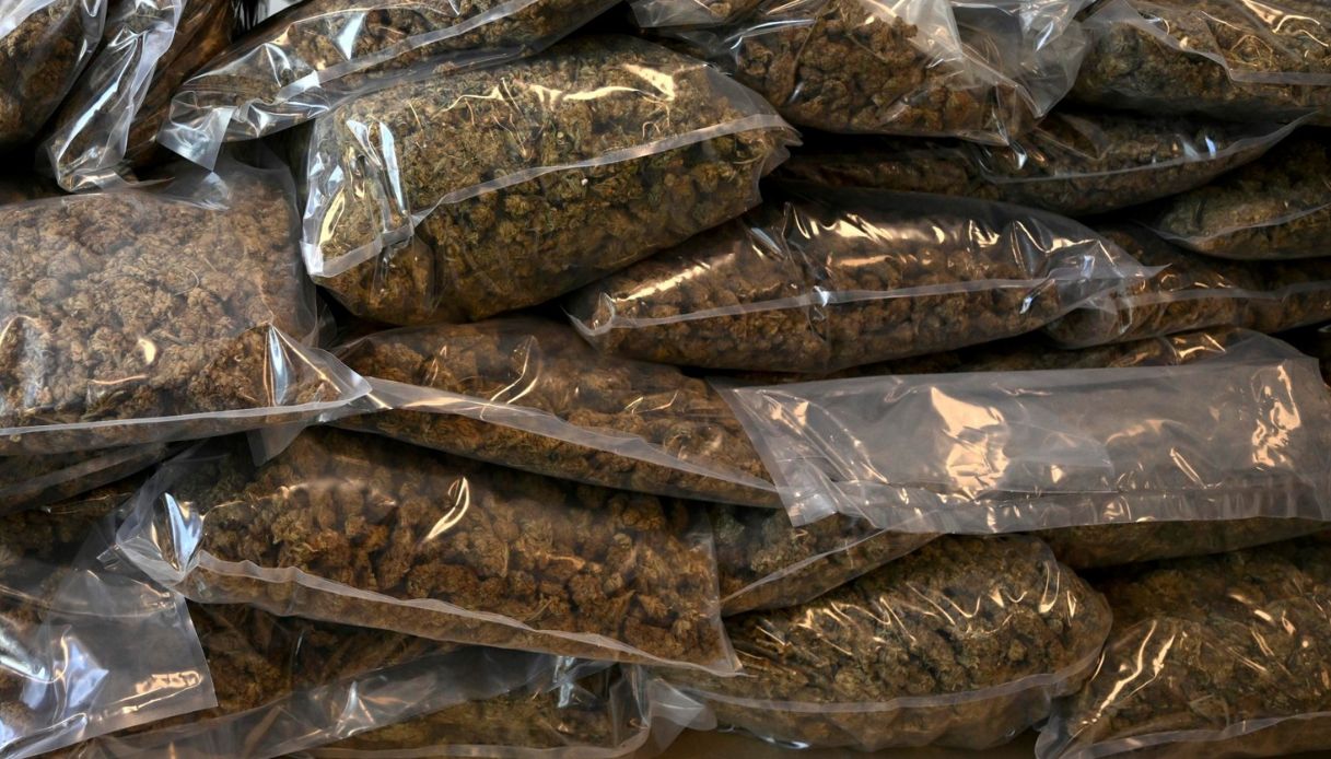 Spariti 500kg di marijuana sequestrata, la polizia: “È stata mangiata dai topi”